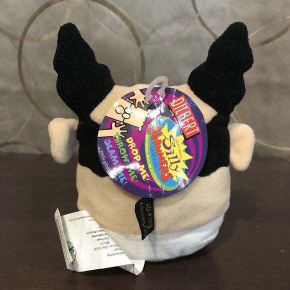 Dilbert Silly Slammers Bean Lot Dogbert Alice Boss Ratbert Plush Stuffed Animal - Picture 14 of 16